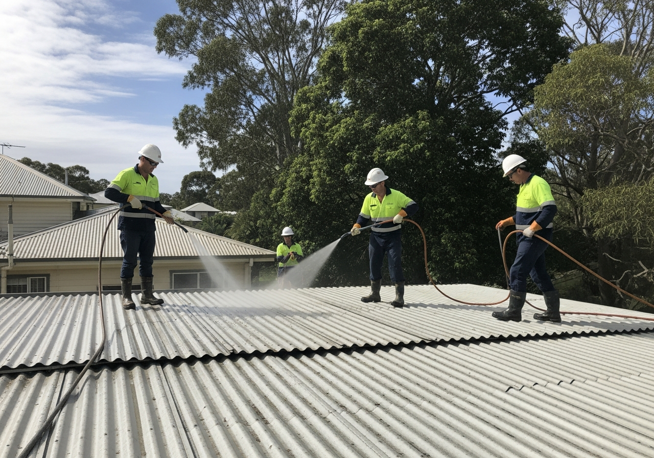Wet method asbestos removal