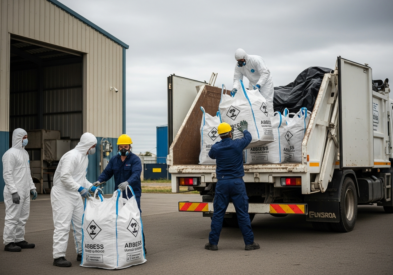 Asbestos licensed removal and disposal