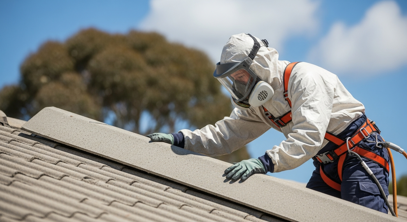 Asbestos sheeting assessment