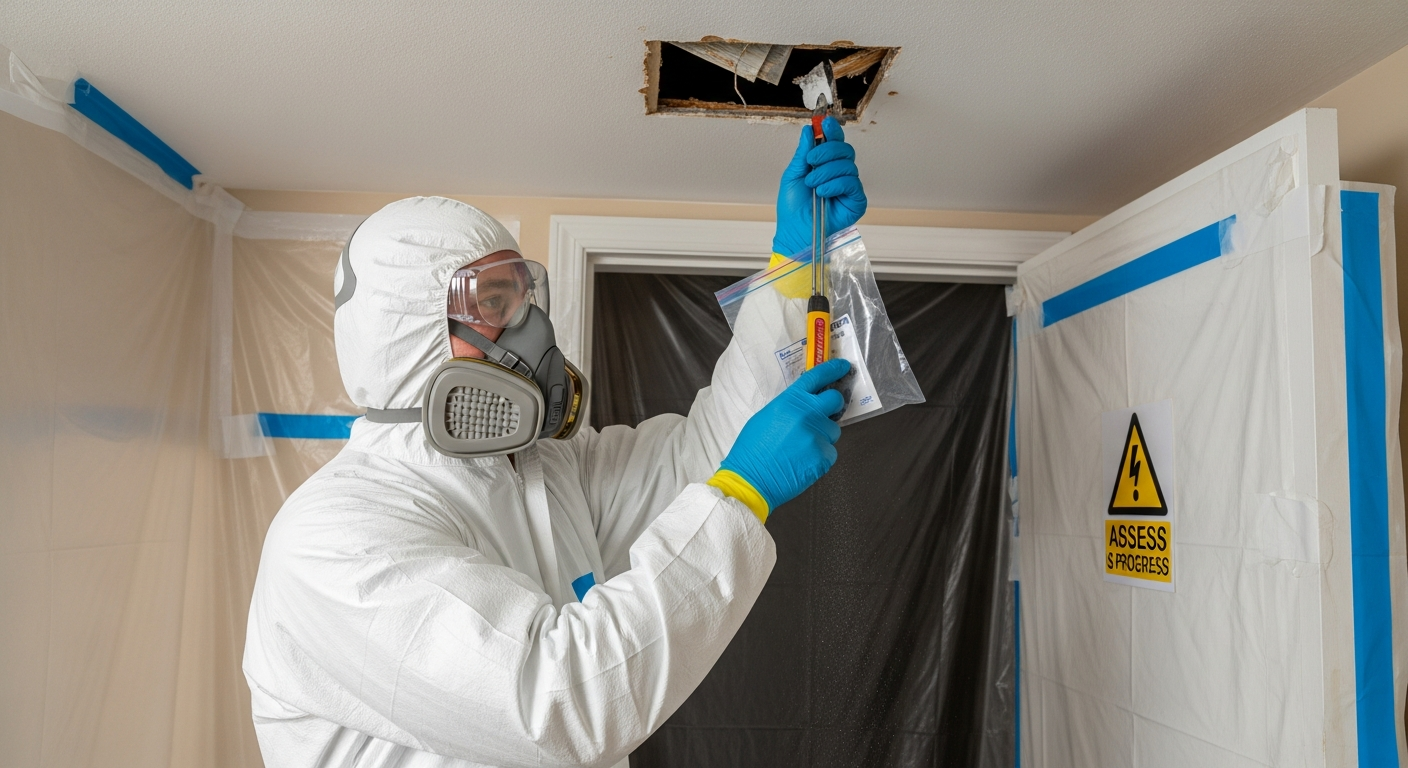 Asbestos testing in home