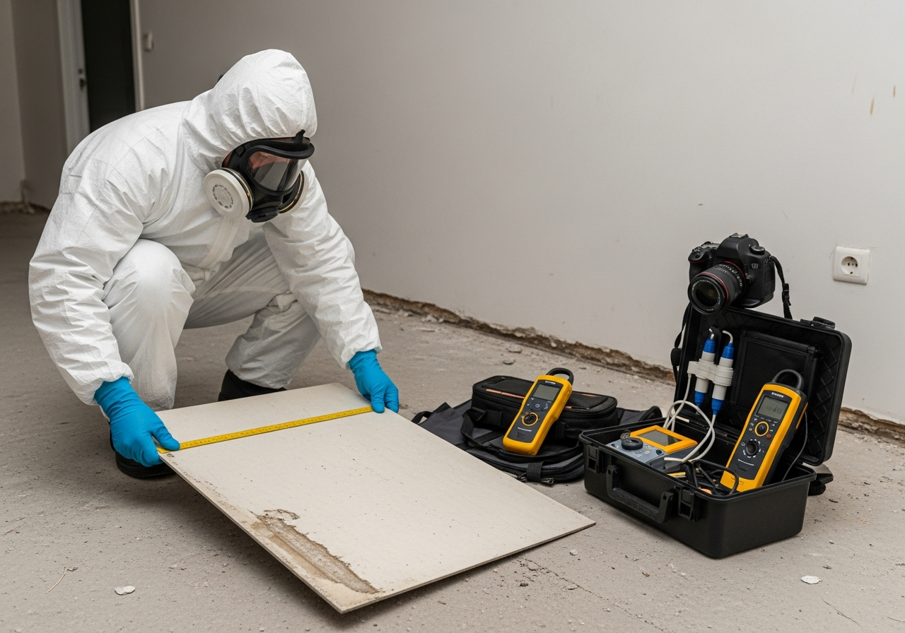 Asbestos inspection and measurement