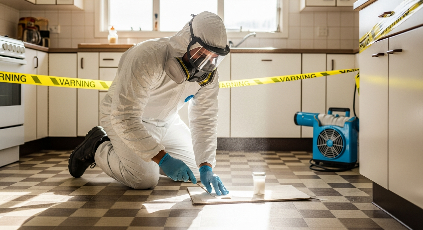 Home asbestos testing