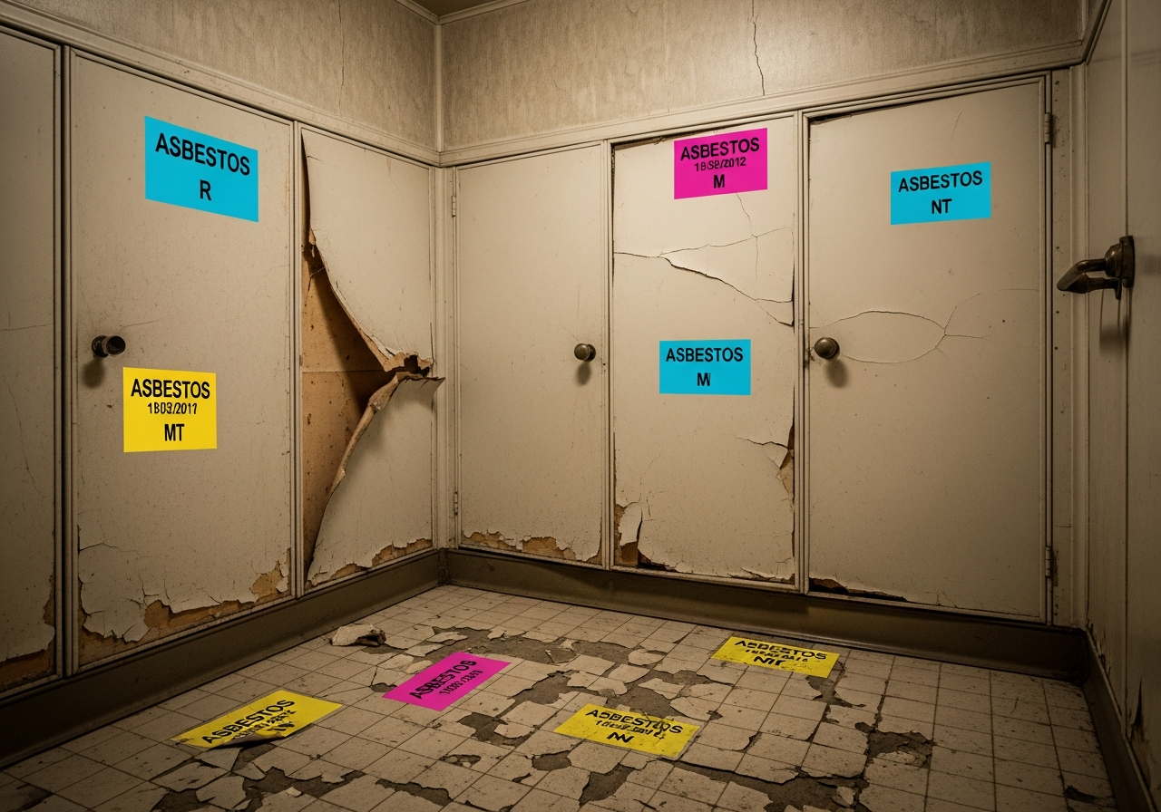 Asbestos in home locations
