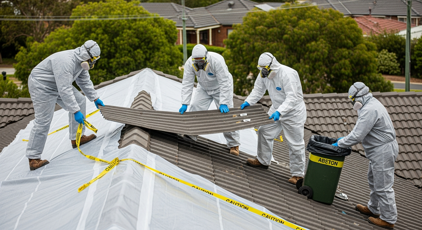 Licensed asbestos removalists