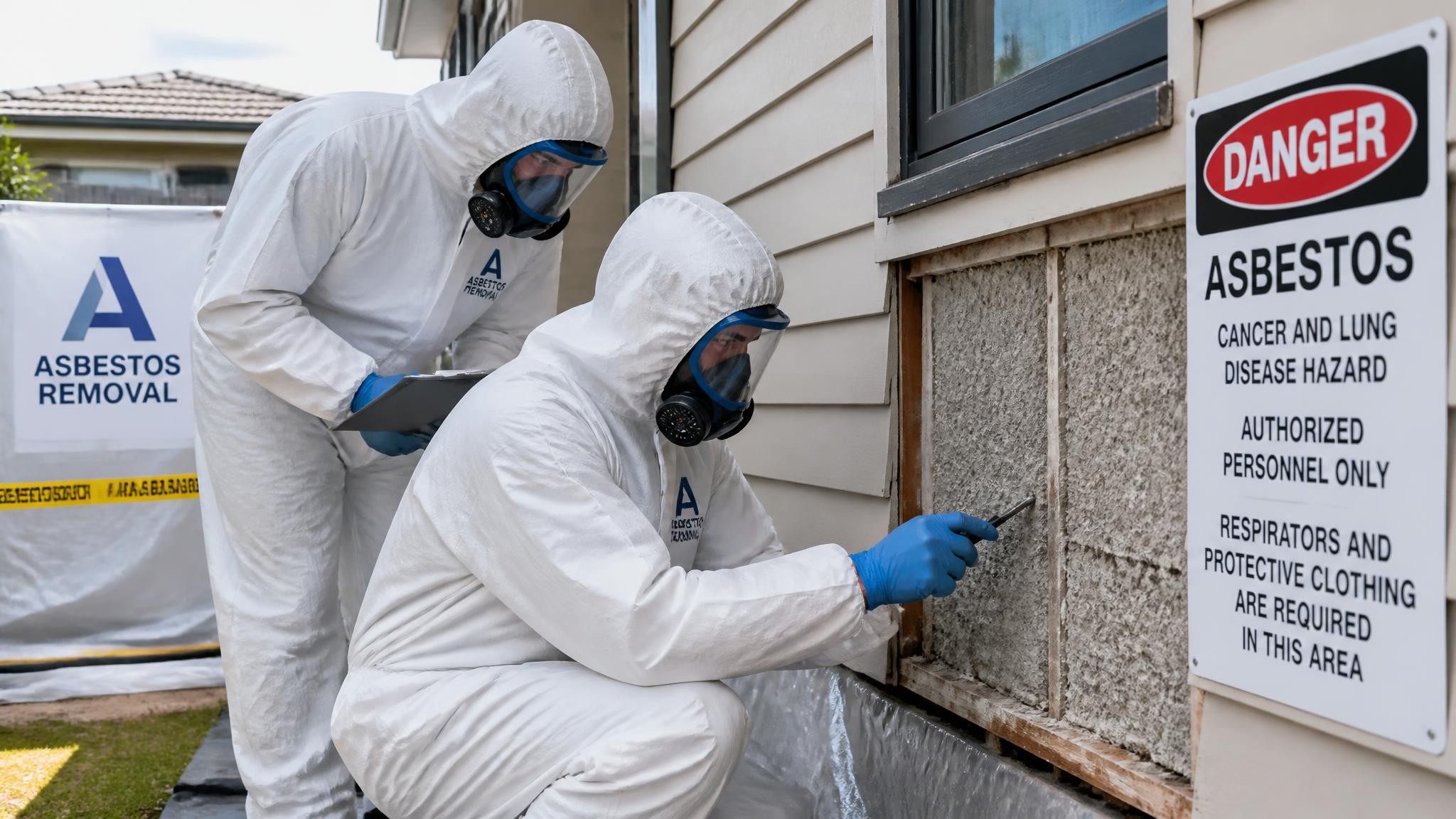 Professional asbestos removal assistance