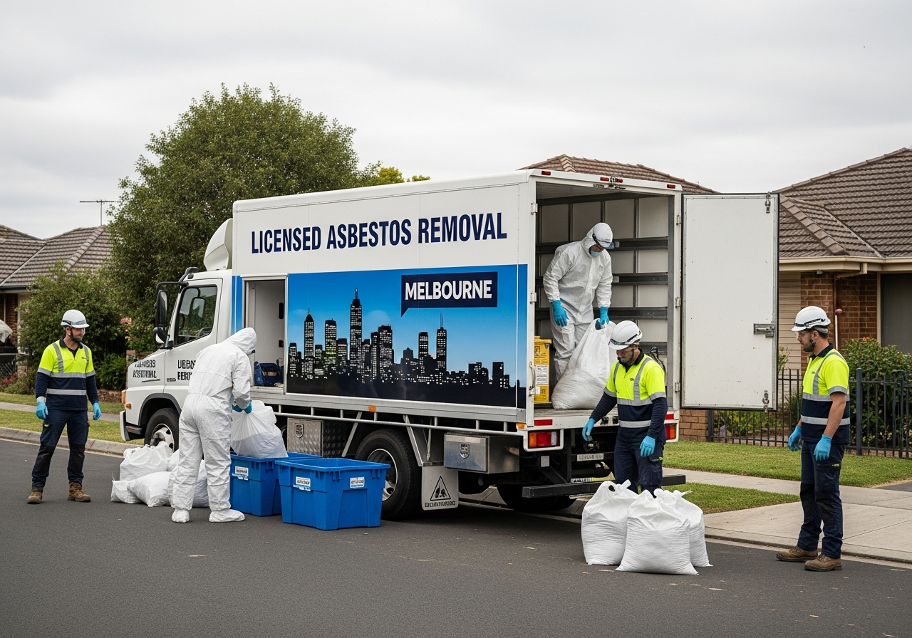 Licensed asbestos removal team in Melbourne