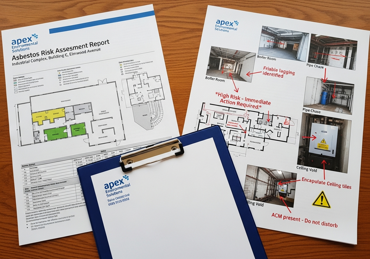 Asbestos risk report