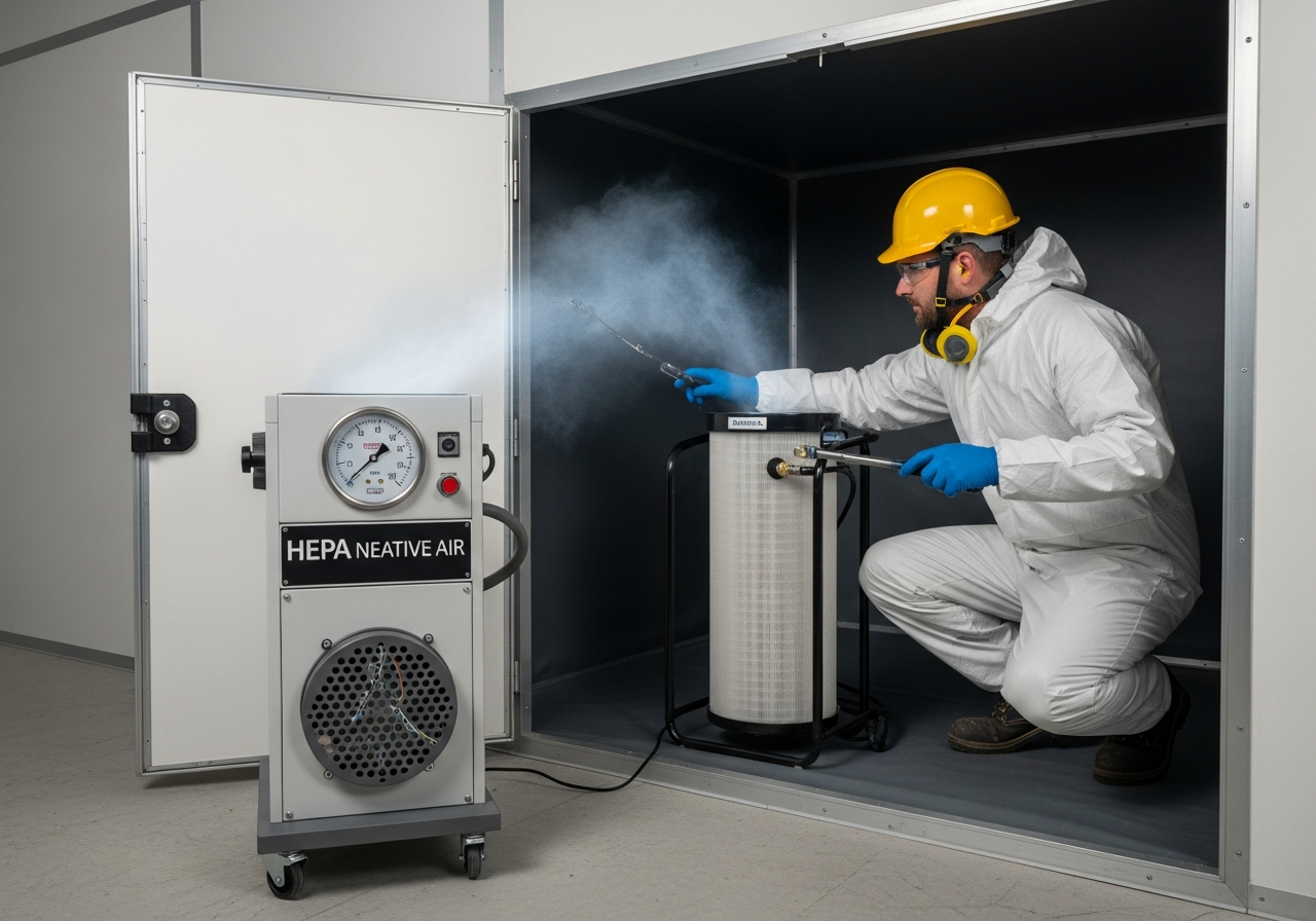 HEPA negative air unit