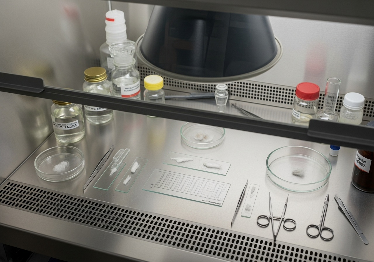 Accredited laboratory analysis