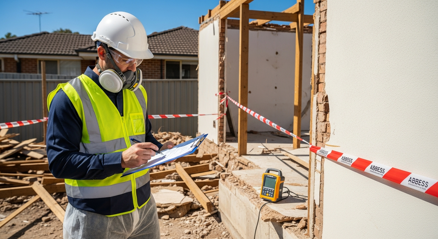 Asbestos removal planning