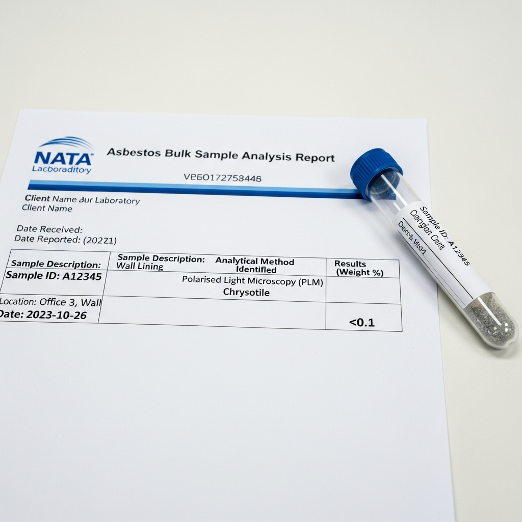 Lab test report