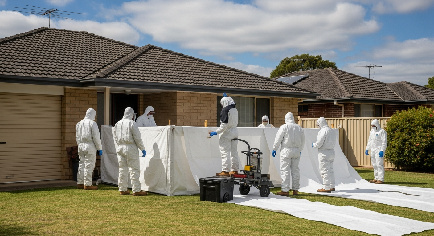 Licensed asbestos removalist