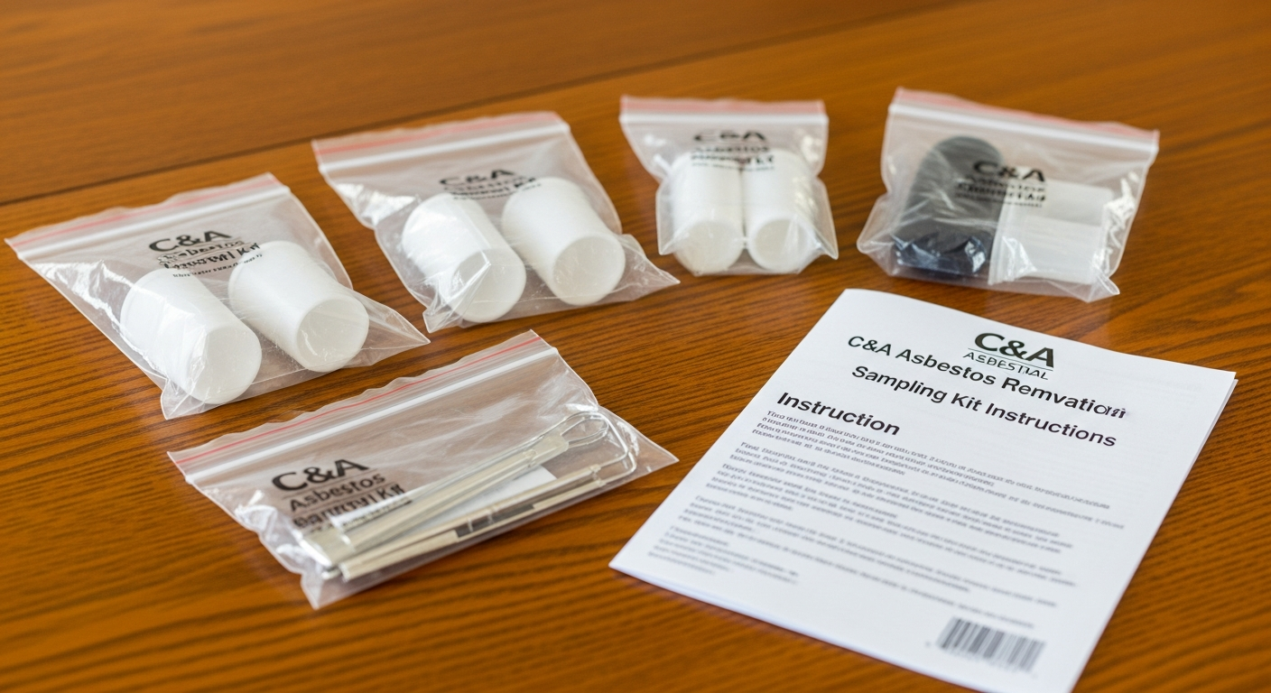 Asbestos testing by post kit