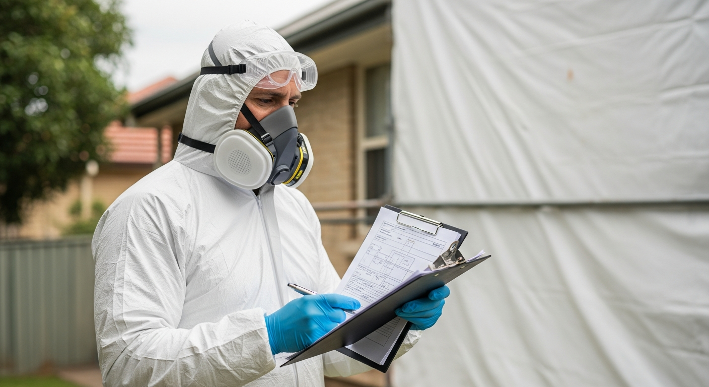 Asbestos removal documentation