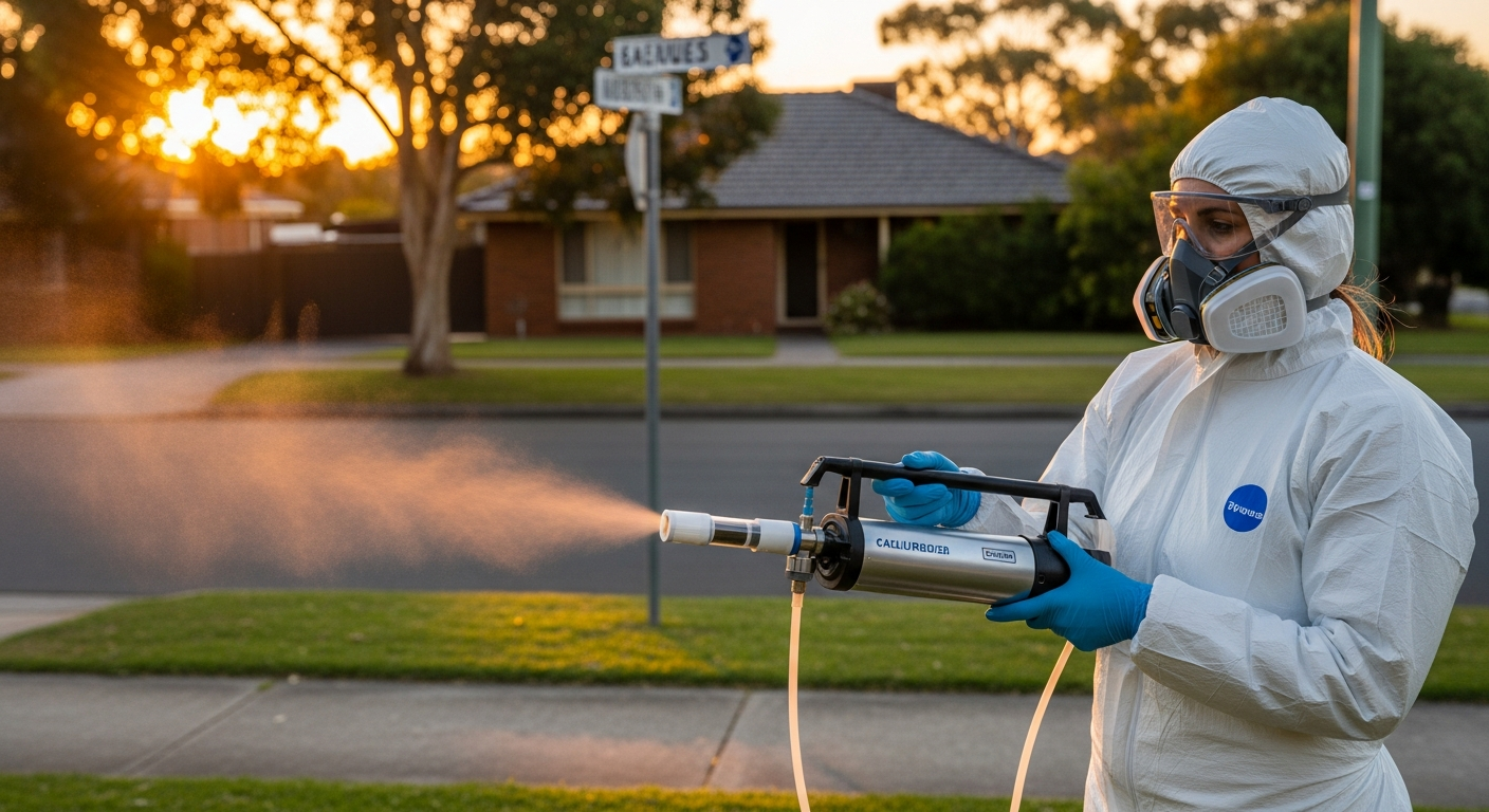 Asbestos air clearance testing