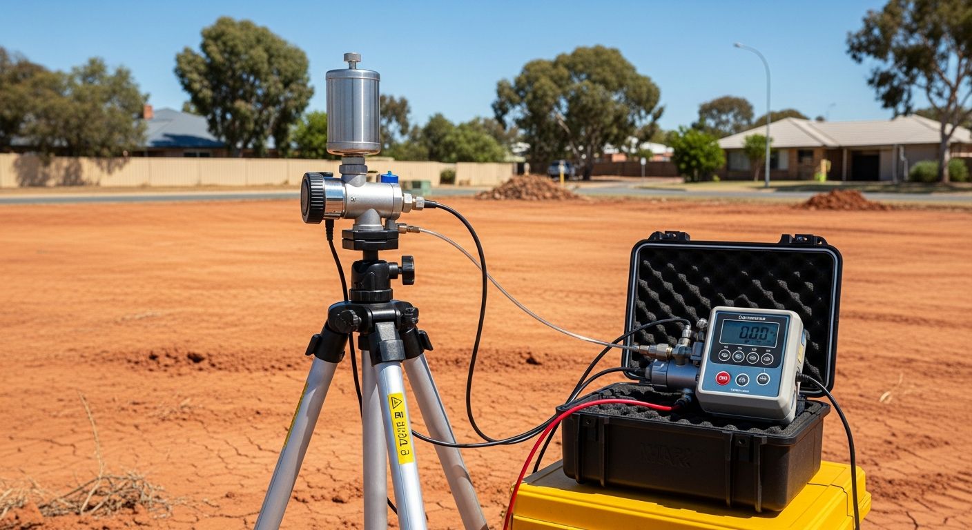 Air monitoring setup
