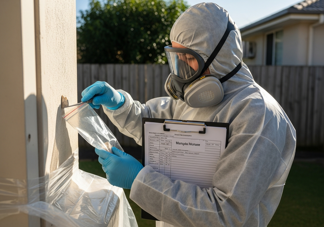 Asbestos sampling assessment