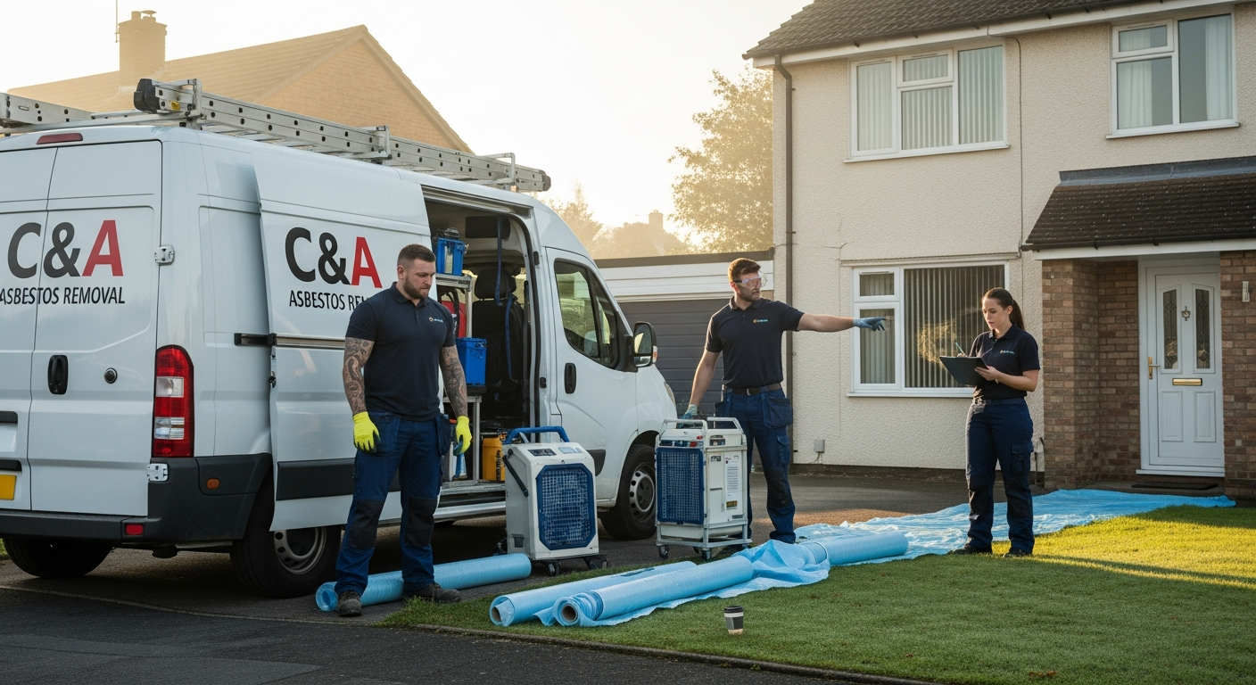 C&A removal van and team
