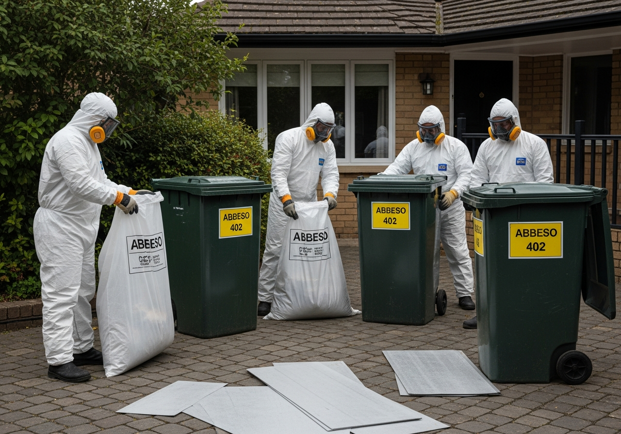 Asbestos removal at home