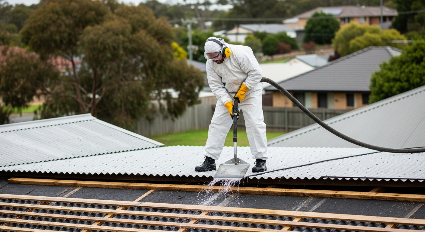 Licensed asbestos roof removal in Australia