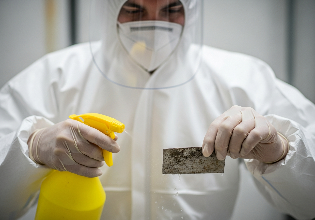Technician wet removal method