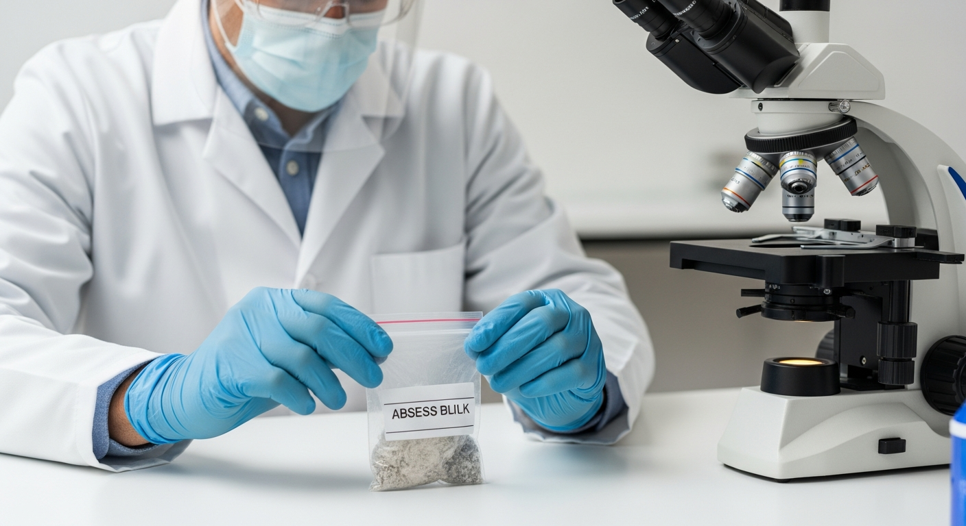 Asbestos testing laboratory