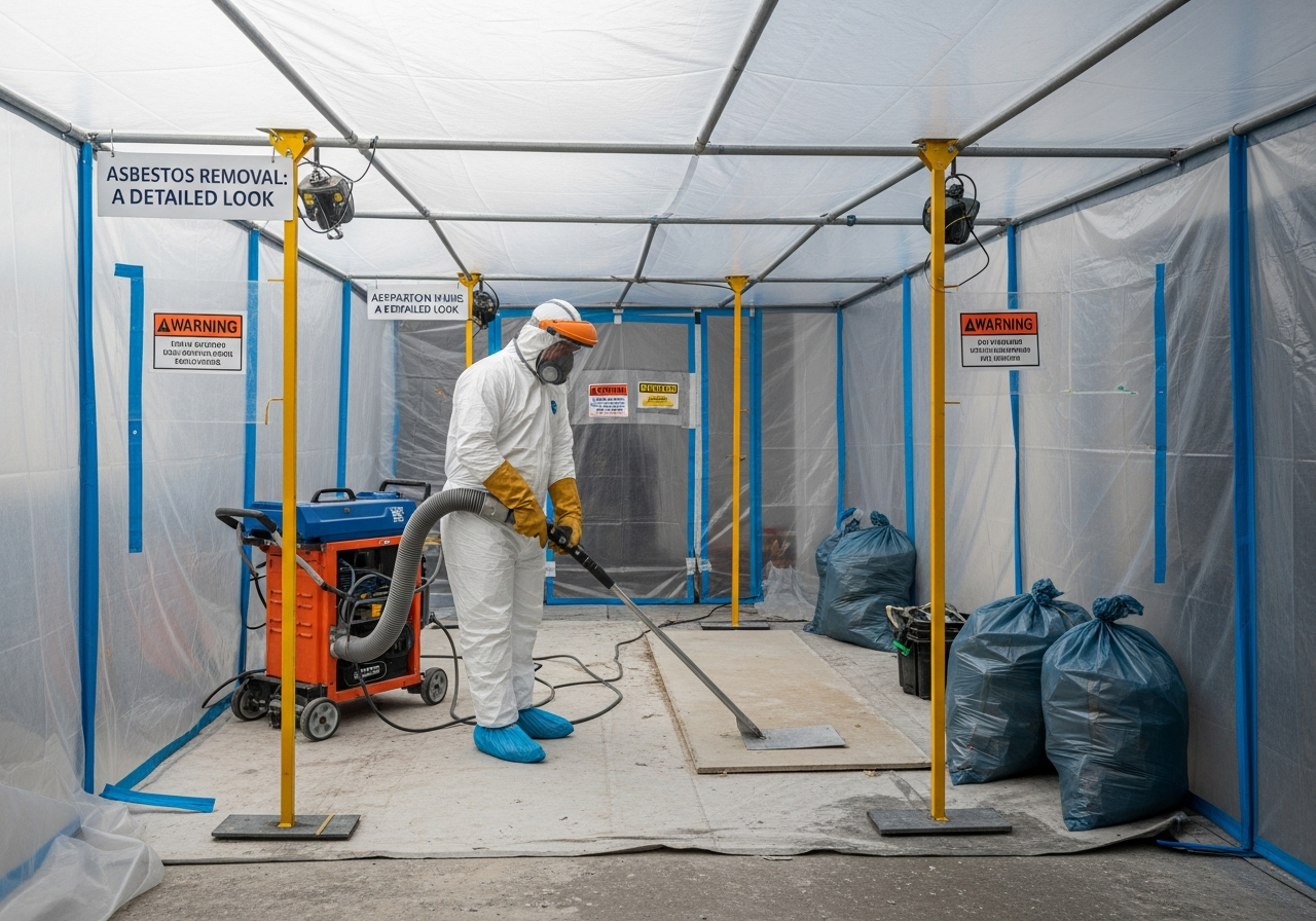 Asbestos removal technician