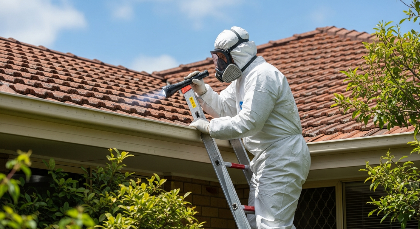 Home asbestos inspection