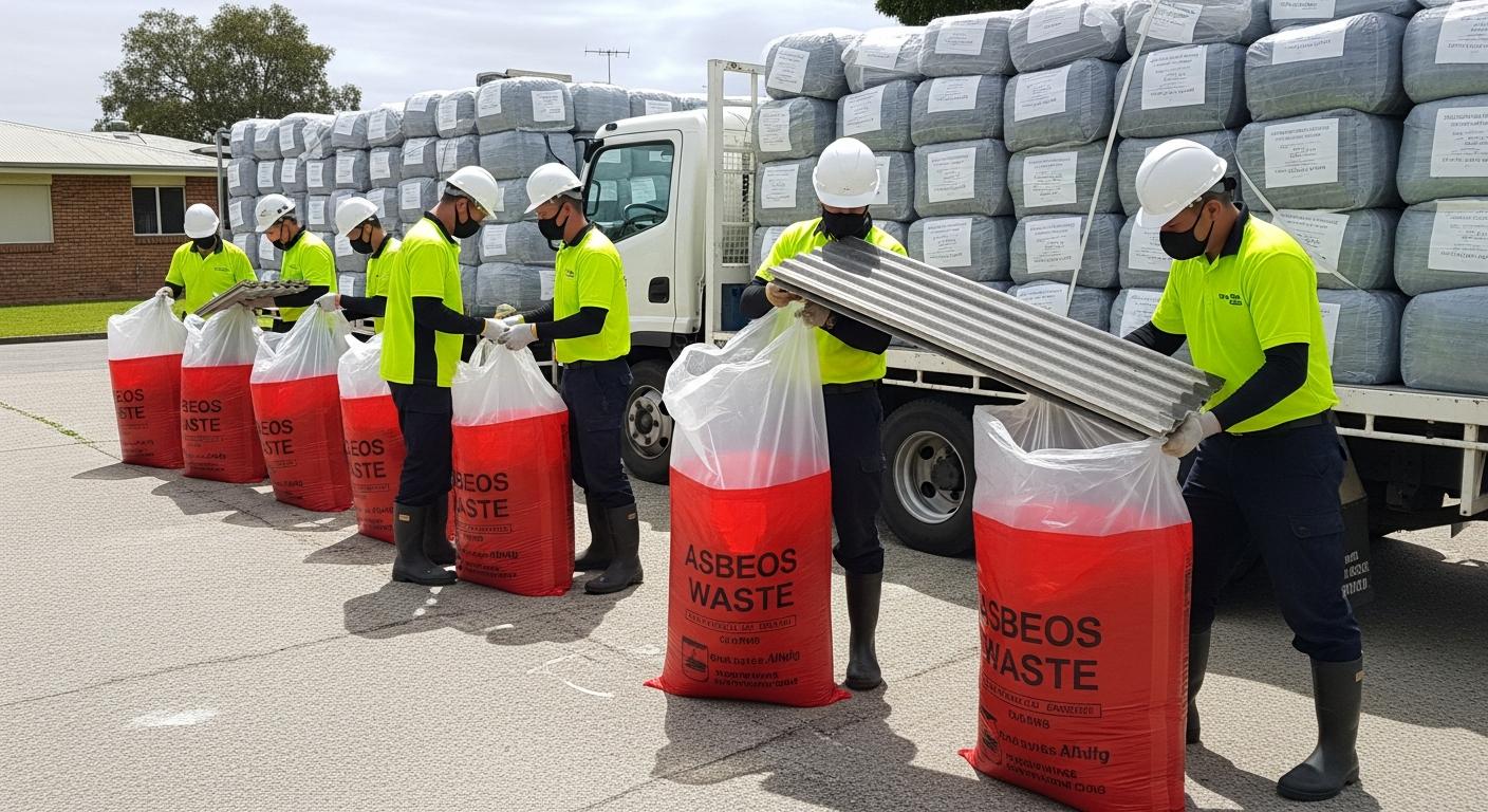 Asbestos removal process Brisbane